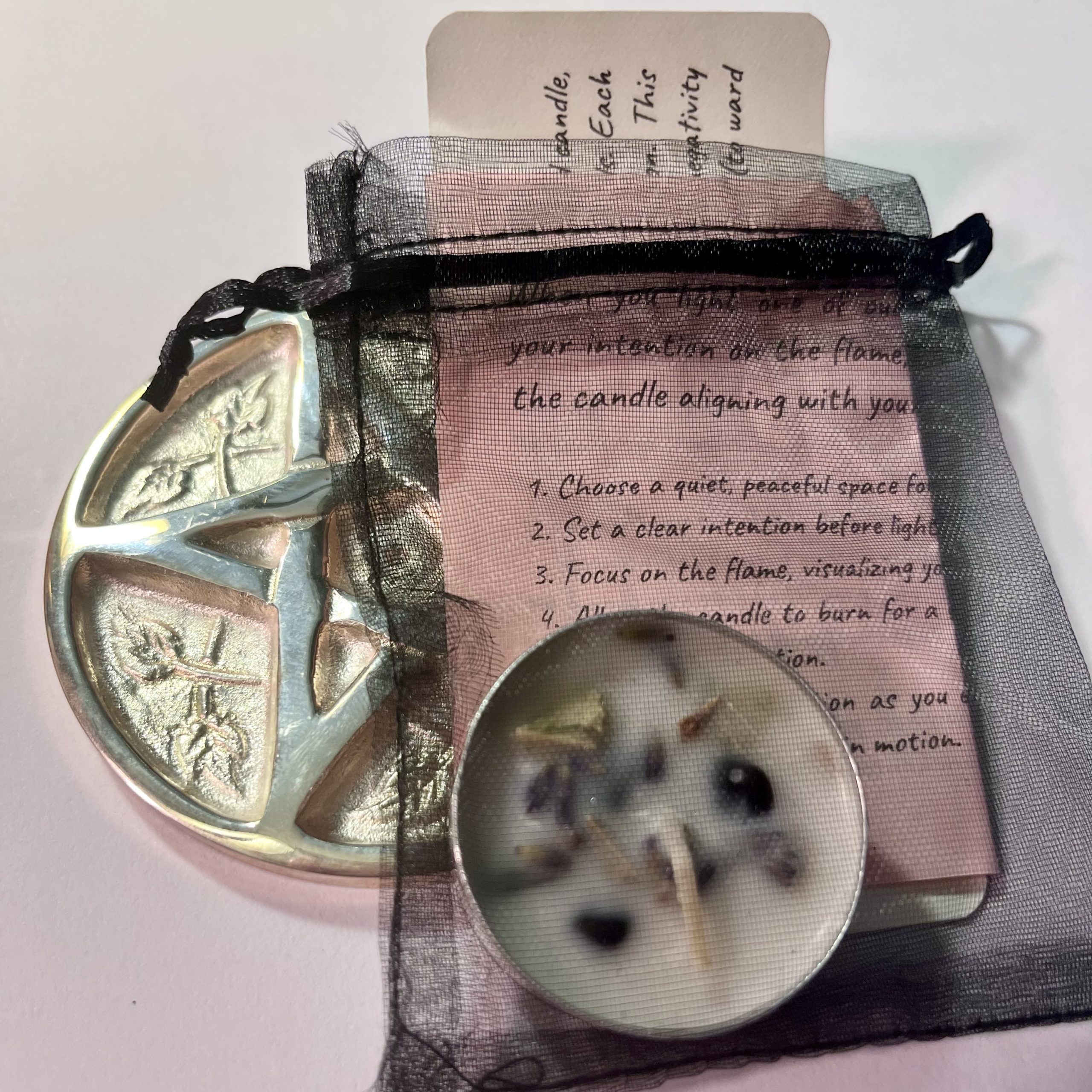 Mini Protection Intention Candle - Image 2